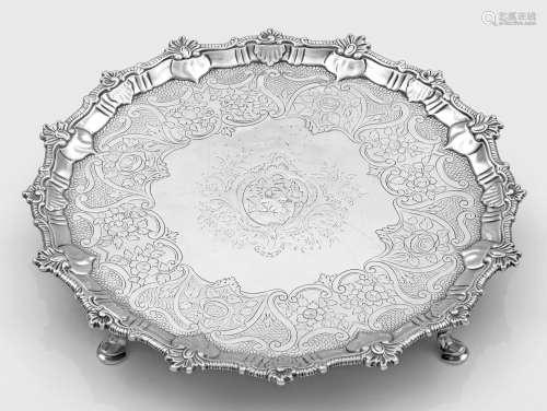 George II-Salver