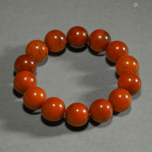 QING DYNASTY BEESWAX BRACELET