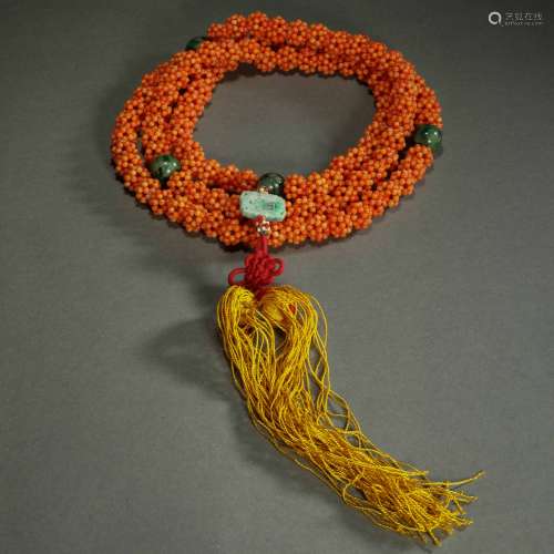 QING DYNASTY SERIES RICE BEADS 108 BUDDHA BEADS