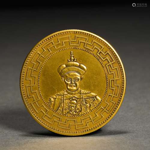 QING DYNASTY GOLD COINS