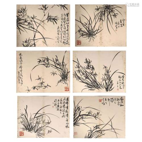 CHINESE ANCIENT CALLIGRAPHY AND PAINTING, FLOWER ALBUM