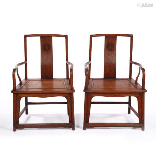 QING DYNASTY HUANGHUALI TAISHI CHAIR