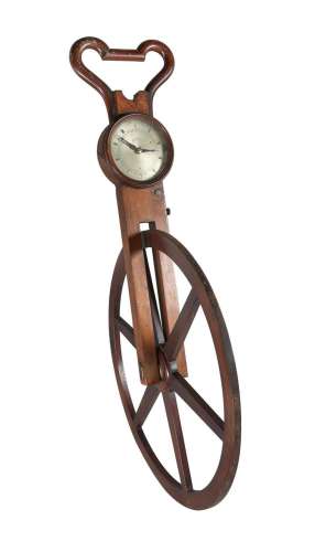 A RARE GEORGE III MAHOGANY HODOMETER OR WAYWISER