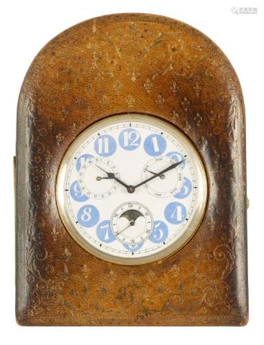 A 19TH CENTURY GOLIATH OPEN FACE POCKET WATCH WITH DOUBLE CA...