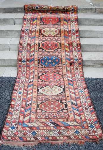 A Persian runner, late 19th / early 20th century, the rectan...