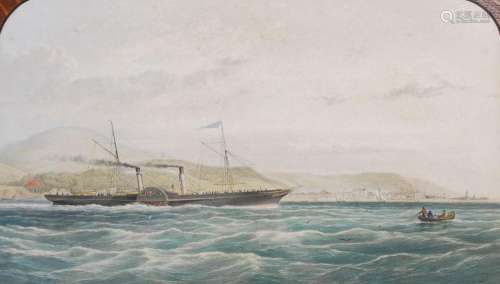 19th century British School Maritime interest - The Manx Fai...