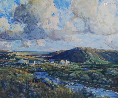 James Humbert Craig RHA (Irish 1877-1944) Evening Sunlight o...