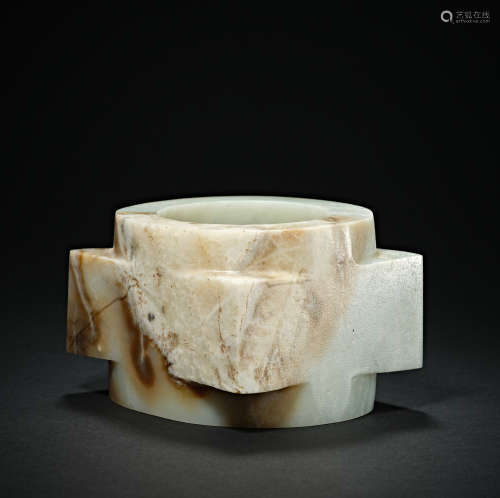 Chinese Qijia Culture Jade Cong