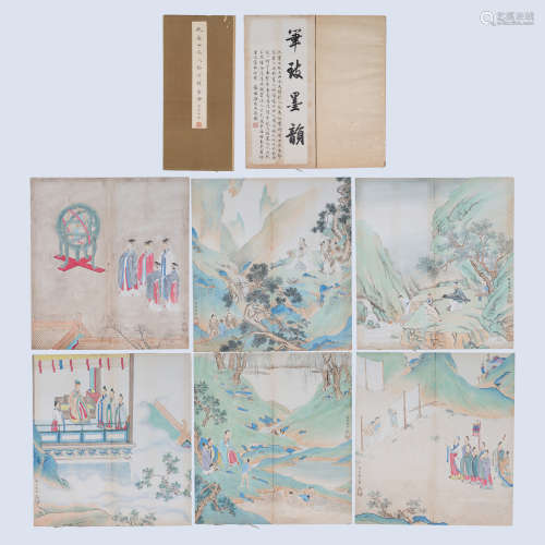 Chinese Ming Dynasty painting by QIU YING