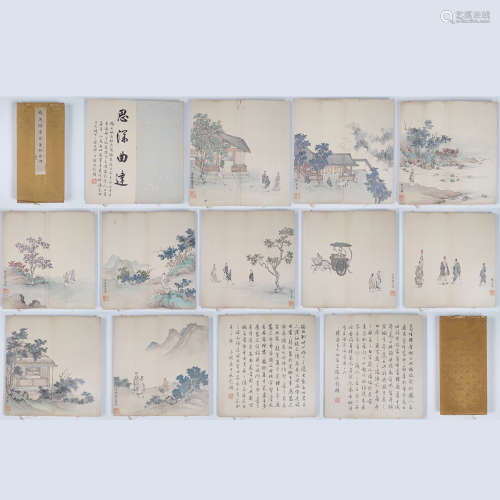 Chinese Song Dynasty ZHAO MENG FU painting