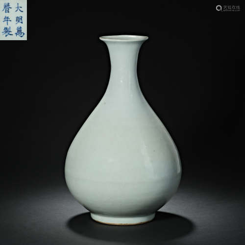 Chinese Ming Dynasty Wanli YU HU CHUN bottle