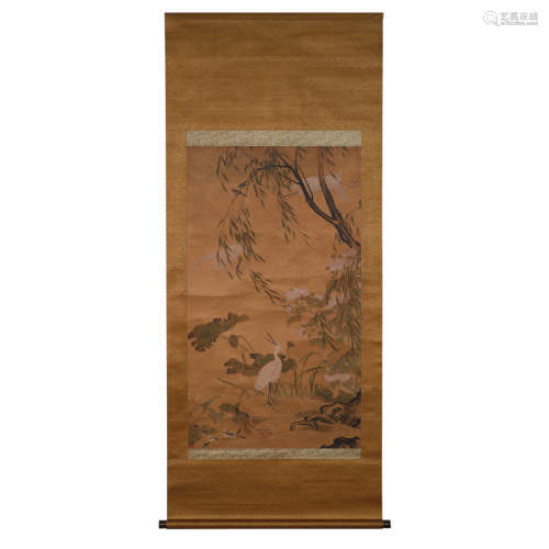 Chinese Ming Dynasty LV JI painting