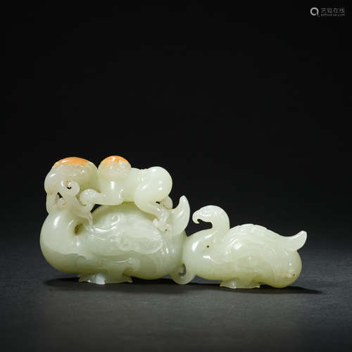 Chinese Han Dynasty Hetian Jade Jade