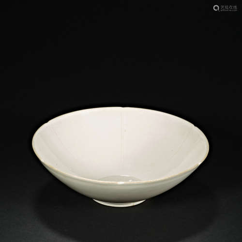 China Song Dynasty Dingyao White Porcelain Bowl