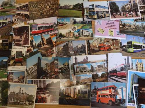 Quantity of various modern Croydon related postcards