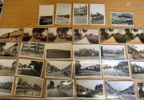 Twenty nine postcards, Croydon related, including twenty one...