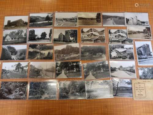 Twenty eight postcards, Croydon related, including twenty th...