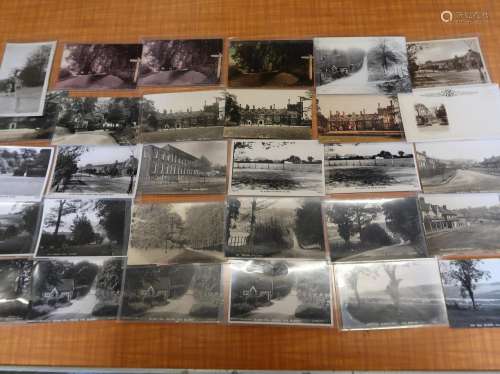 Thirty postcards, Croydon related, including twenty three RP...