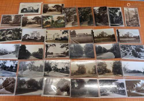 Thirty four postcards, Croydon related, including twenty eig...