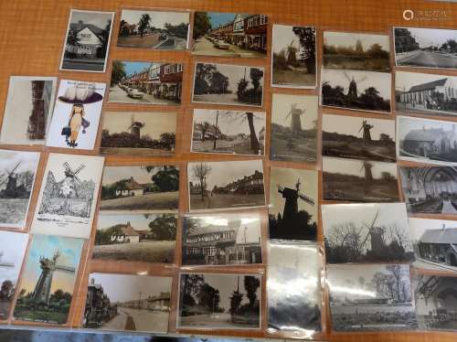 Thirty five postcards, Croydon related, including twenty six...