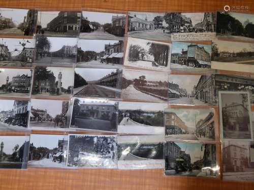 Thirty six postcards, Croydon related, including twenty two ...