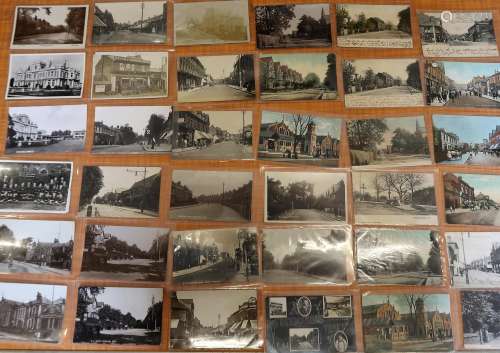 Thirty six postcards, Croydon related, including twenty one ...