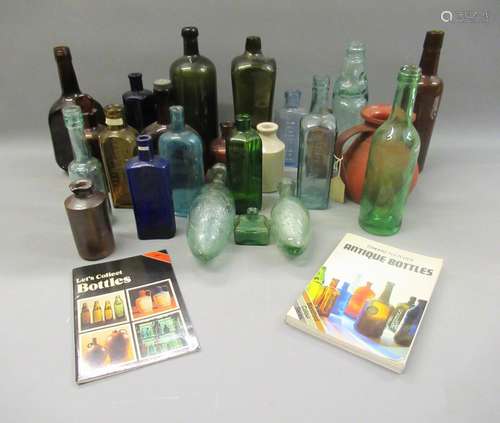 Quantity of various 19th and 20th Century glass and stonewar...