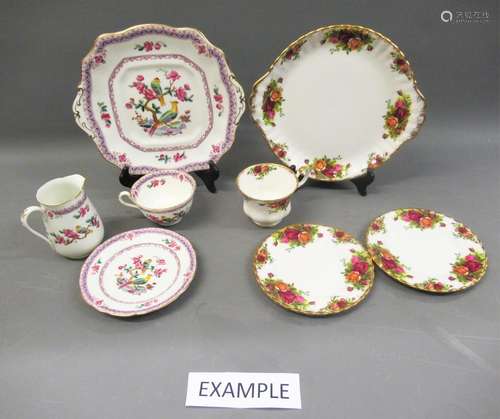 Quantity of Royal Albert Old Country Roses pattern tea ware,...