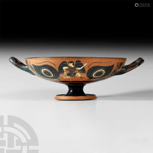 Greek Attic Black-Figure Kylix Eye-Cup