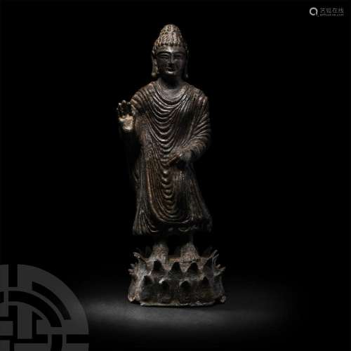 Gandharan Fearless Buddha Shakyamuni