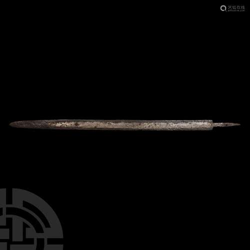 Late Roman Pattern-Welded Spatha Sword Blade