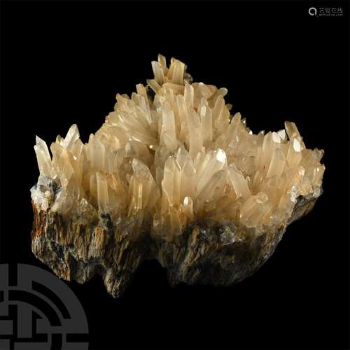 Very Large Quartz Crystal Display