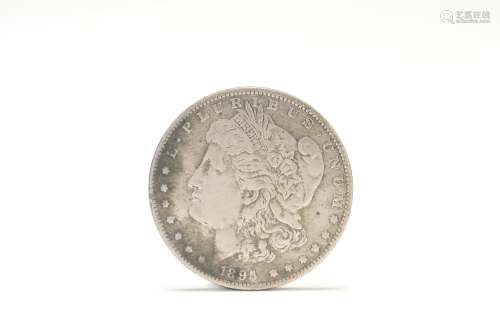 1895 American Commemorative Silver Coin