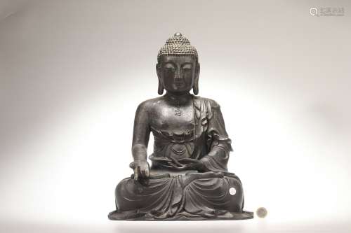 Bronze Statue of Shakyamuni Buddha, Ming Dynasty