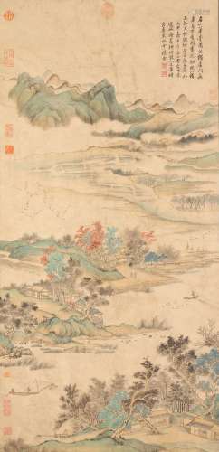 Landscape, Wang Hui