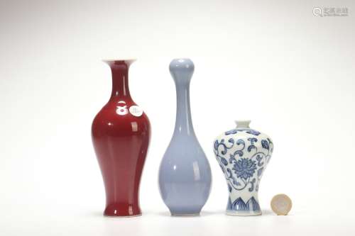A Group of Chinese Porcelains