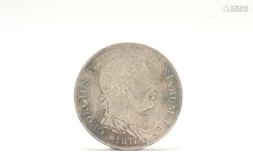 1817 British Silver Coin By Royal Mint