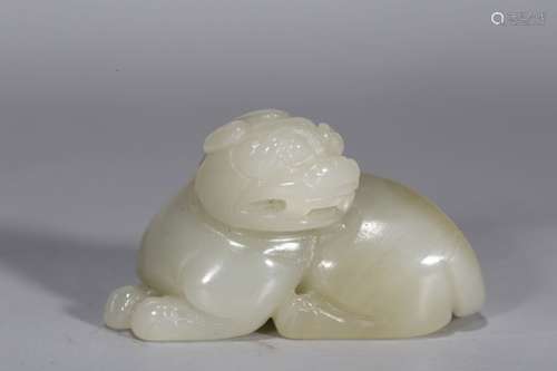 Chinese Hetian Jade Beast