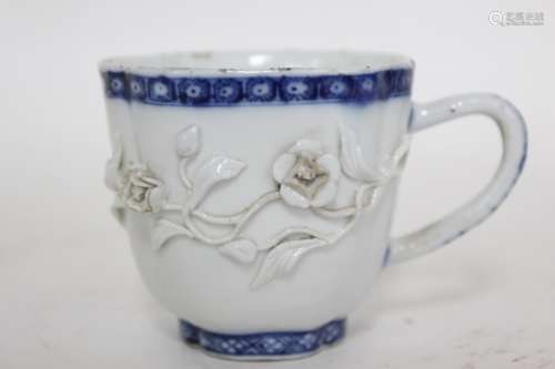 Chinese Blue and White Ceramic Cup