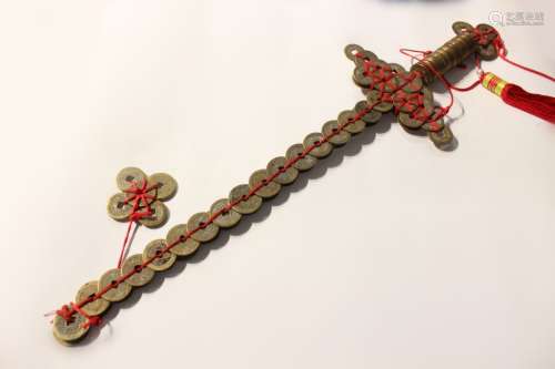 Chinese Coin Sword