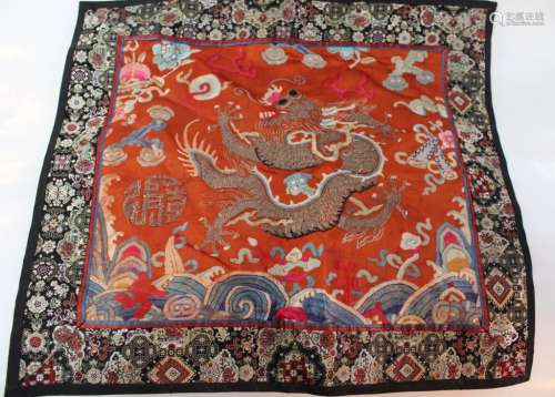 Chinese Silk Embroidery Textile