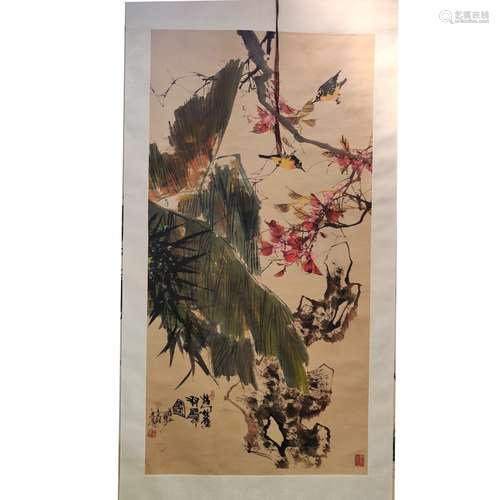 Chinese Ink Color Painting