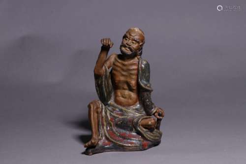 Chinese Ceramic Luohan Figural