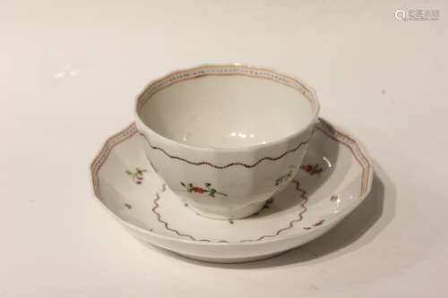 Chinese Ceramic Cup and Saucer