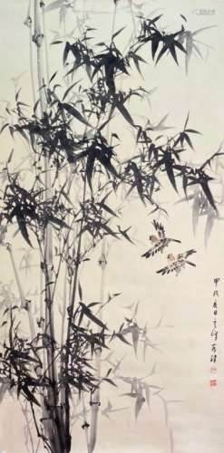 Chinese Ink Painting, Bamboo