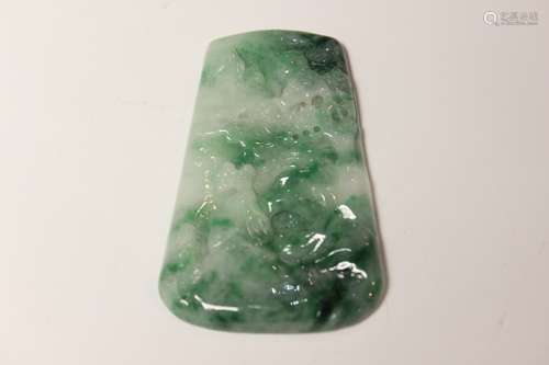 Jadeite Plaque Pendant