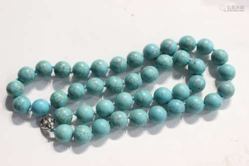 Green Beads Necklace