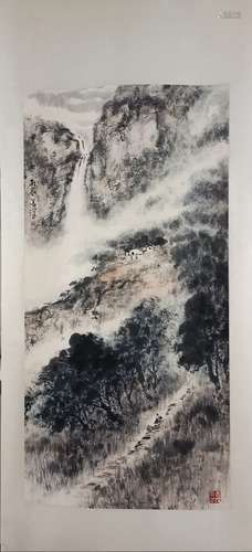 Chinese Ink Color Painting