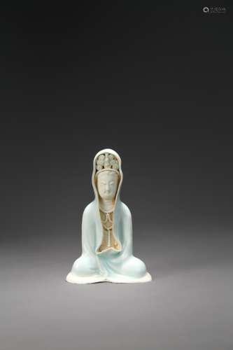 A Chinese porcelain figure