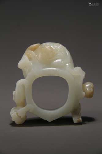 An ancient Chinese jade ornament